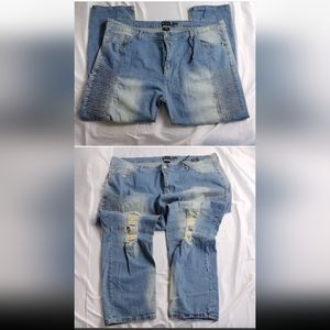 Waimea Skinny Fit Distressed Jeans